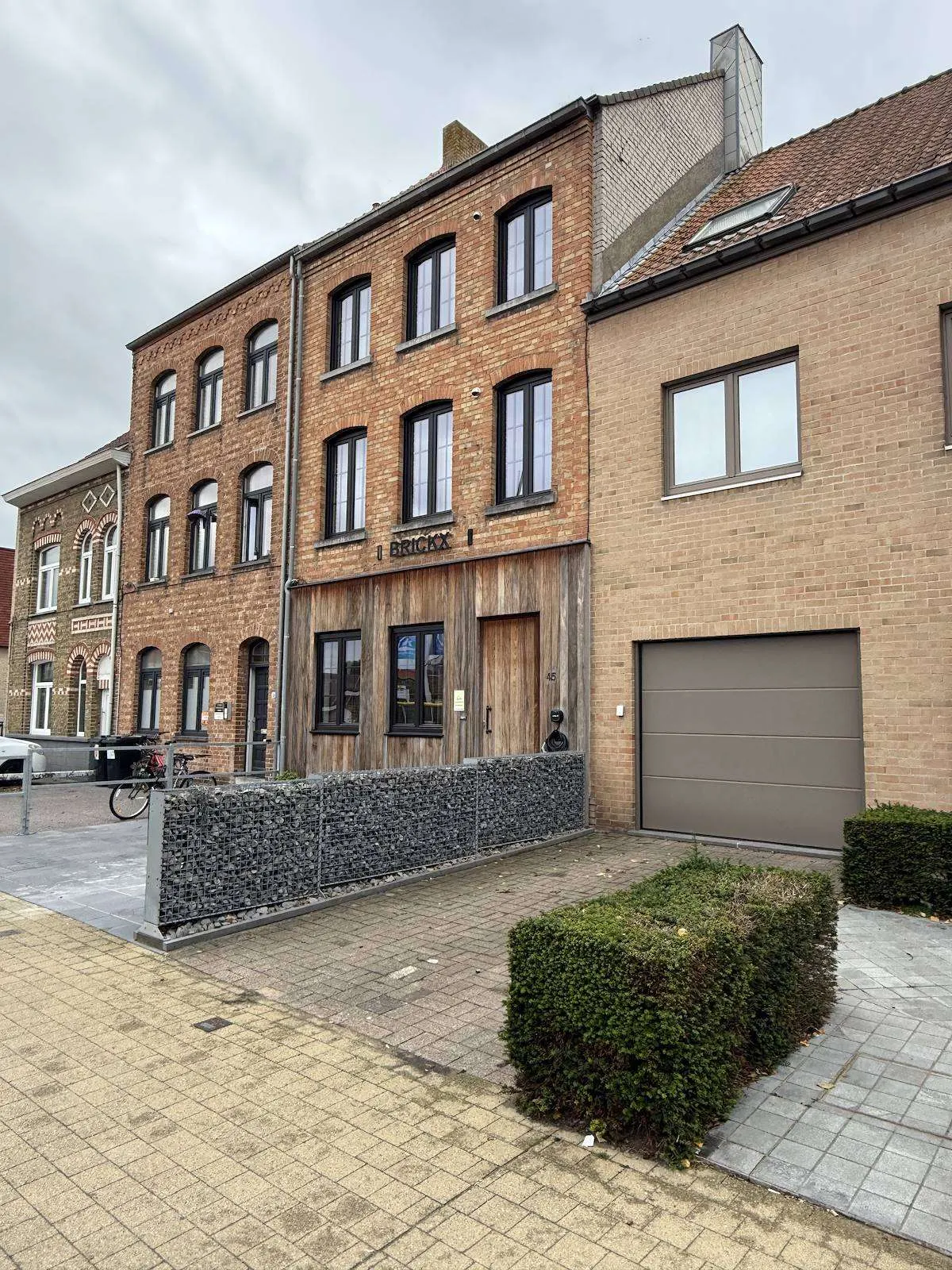 Buiten bij Brickx