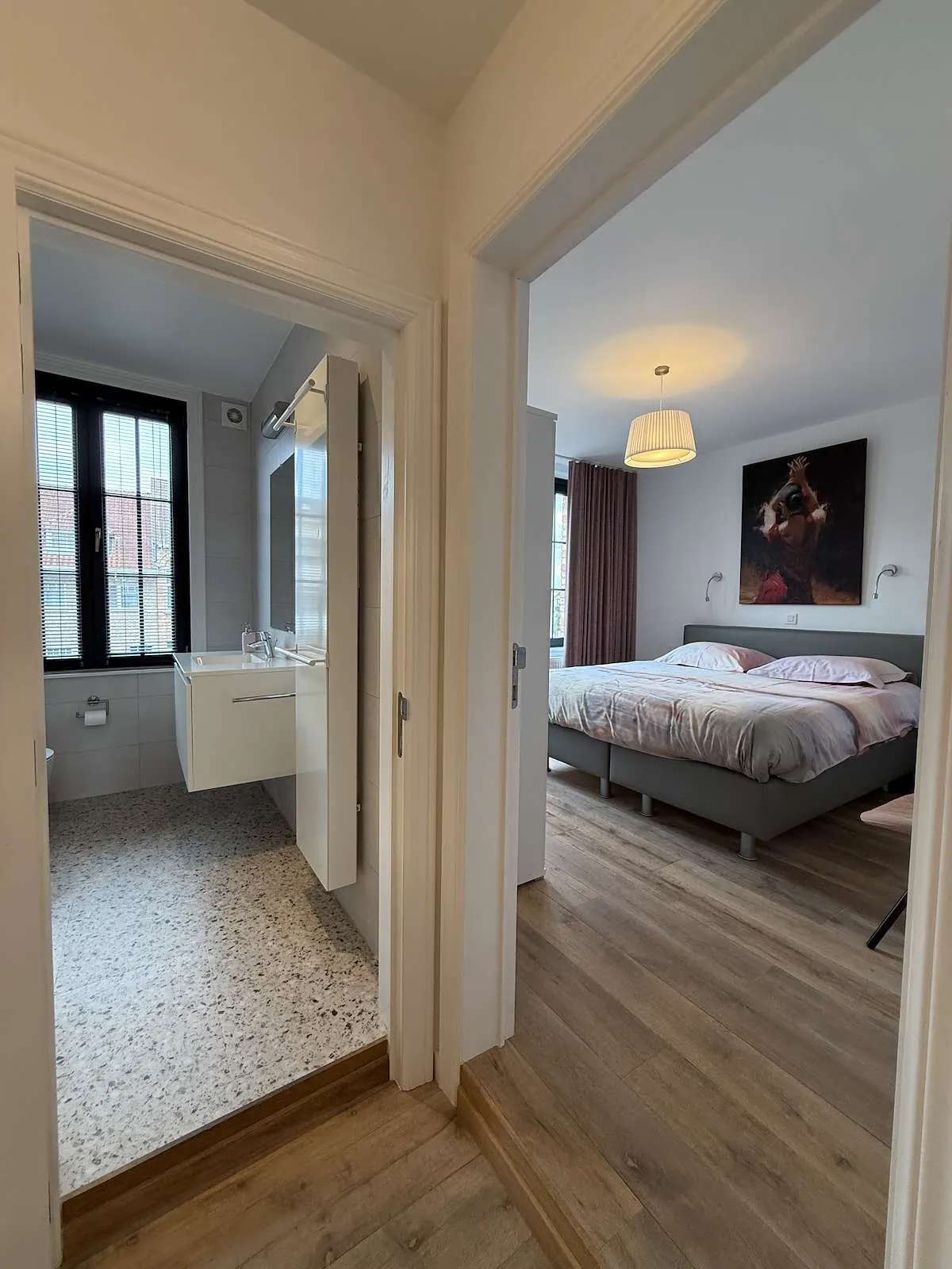 Slaapkamers bij Brickx