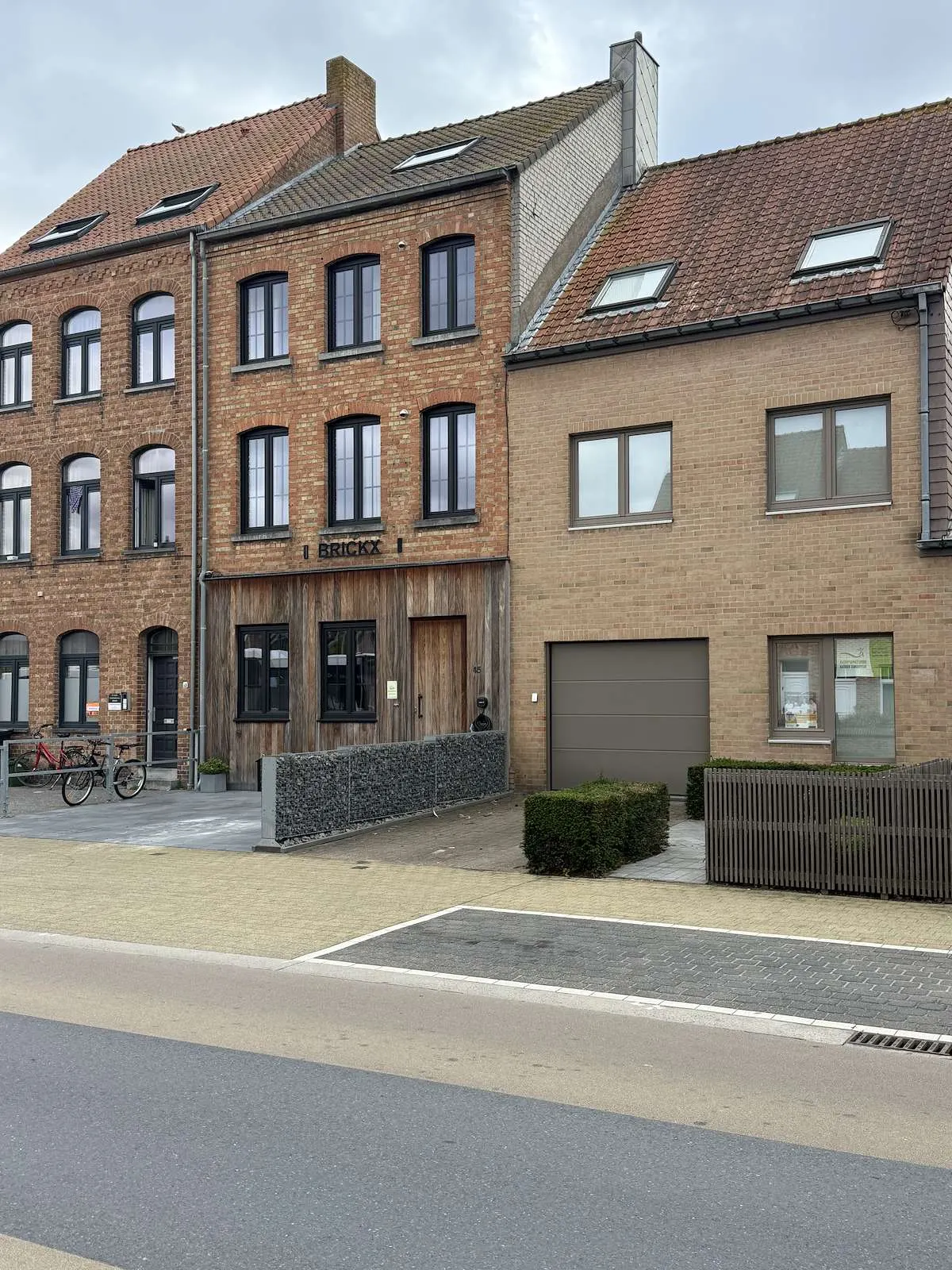 Buiten bij Brickx